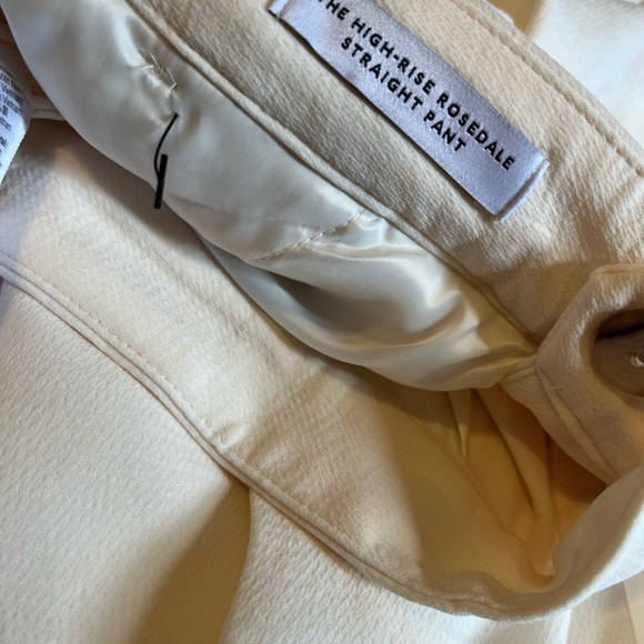 NWT Madewell size 2 The Rosedale high rise straight pant in crepe - Picture 13 of 13